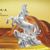 馬到成功純銀禮品制作設(shè)計、純銀紀念禮品生產(chǎn)制造
